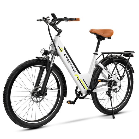 CBVELO 1000W Ebikes for Adults，80 Miles Max Range Removable Battery Ebike，26" Electric Bike for Adults Adult Electric Bike for Commute（7-Speed）