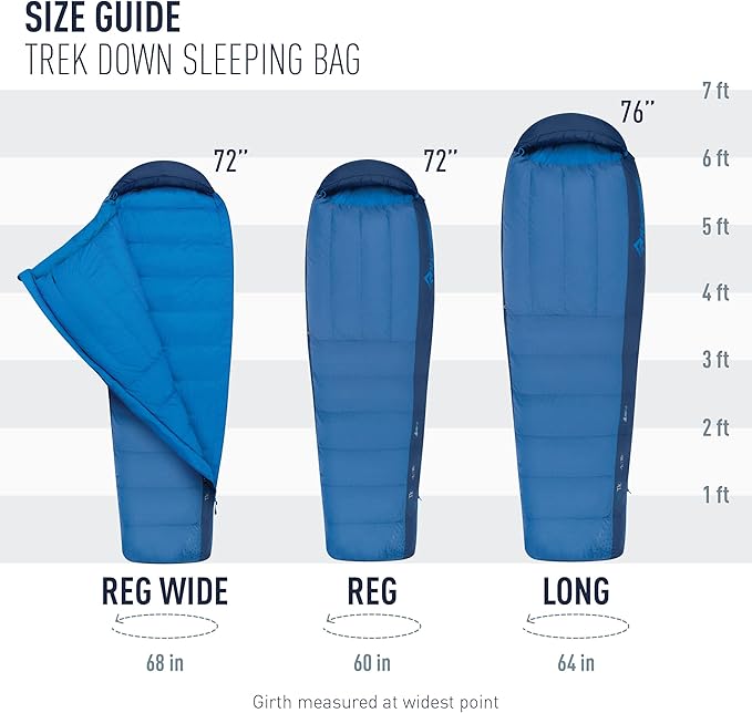Sea to Summit Trek Down Sleeping Bag