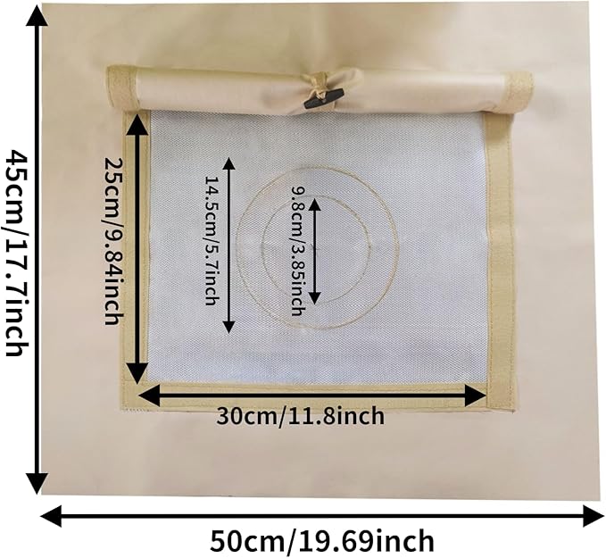 DANCHEL OUTDOOR Stove Jack Kit for Tent with Rain Flap Cover for Dia. 4''/5.85'', Fire Resistant Wood Stove Hole for Canvas Tent Hot Tent Chimney, Side Wall A/C 4 Season