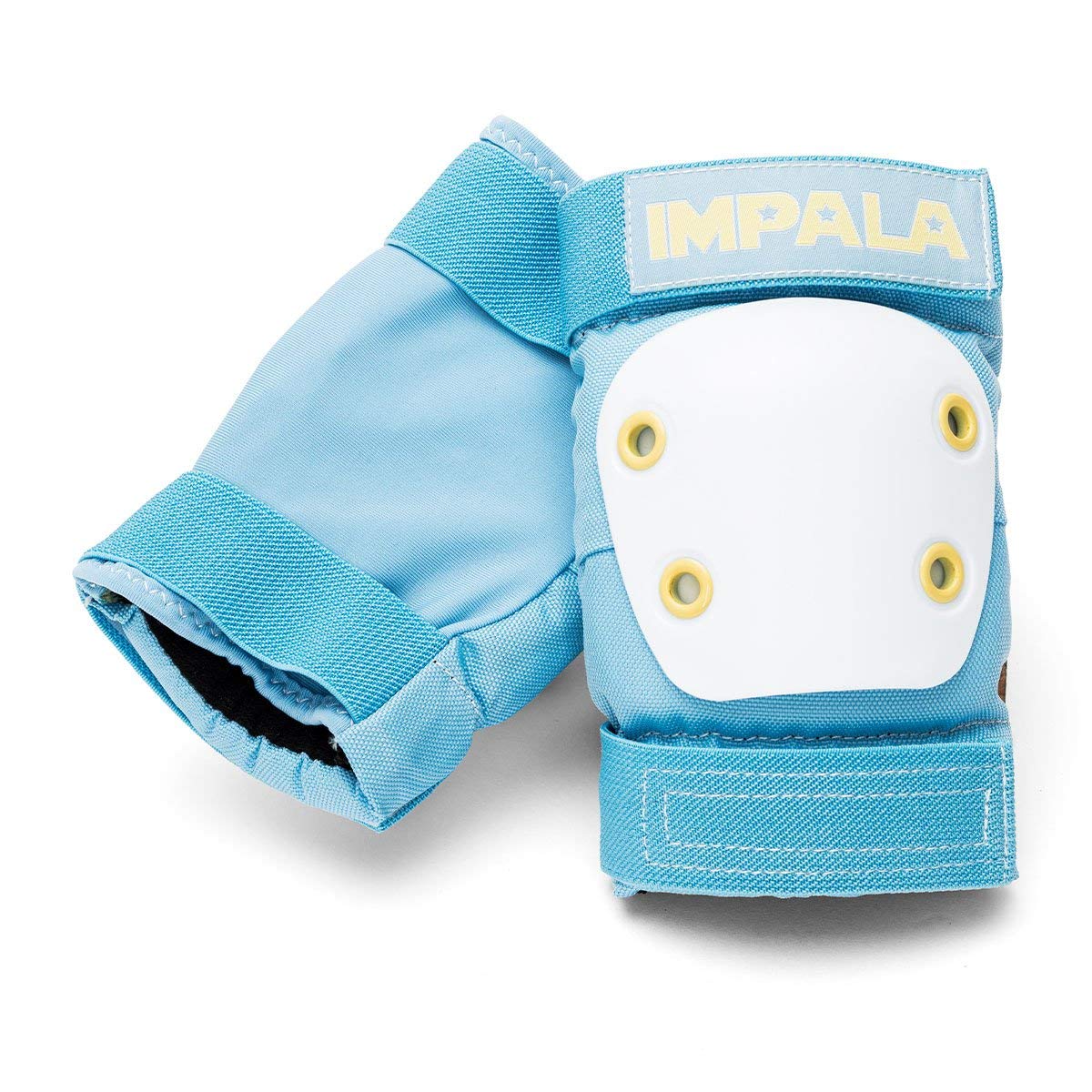 Impala Unisex-Youth Protective Set-IMPRPADSY, Sky Blue/Yellow, S