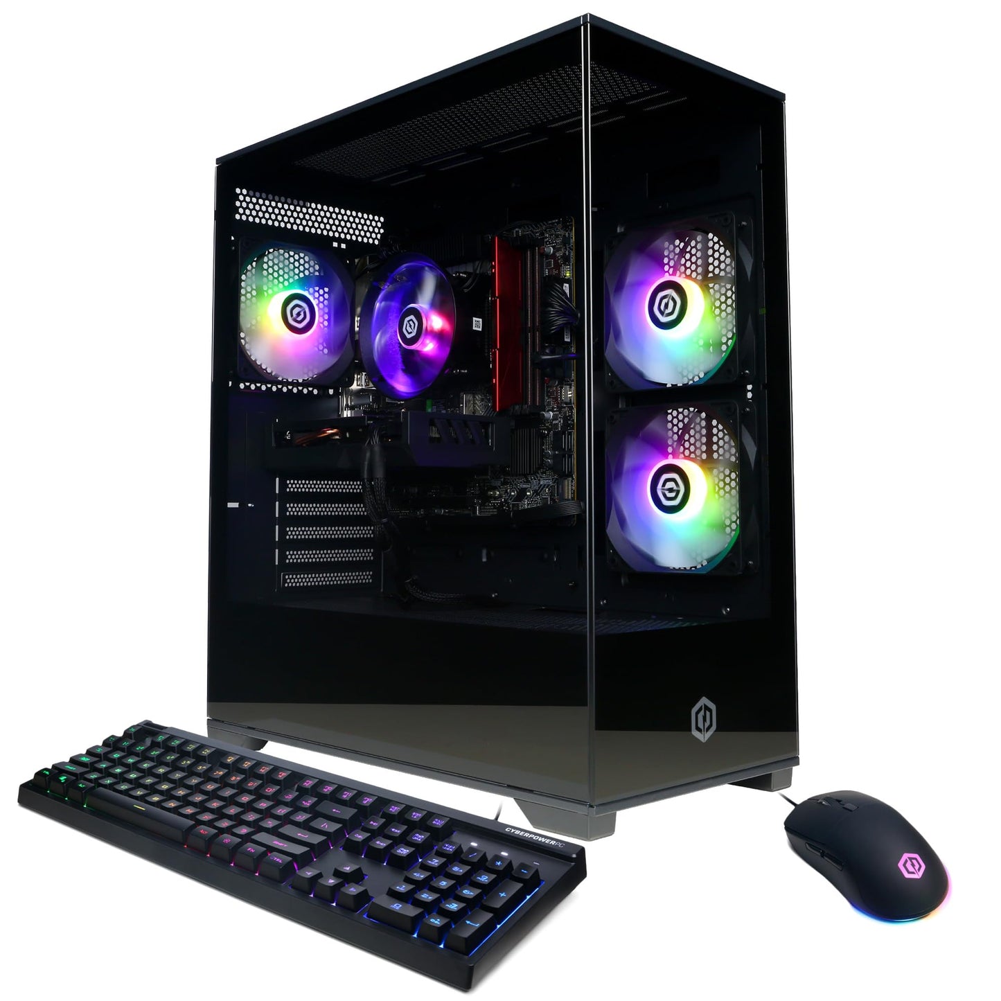 CyberPowerPC Gamer Xtreme VR Gaming PC, Intel Core i5-13400F 2.5GHz, GeForce RTX 5060 8GB, 16GB DDR5, 1TB PCIe 4.0 SSD, WiFi Ready & Windows 11 Home (GXiVR8060A40)