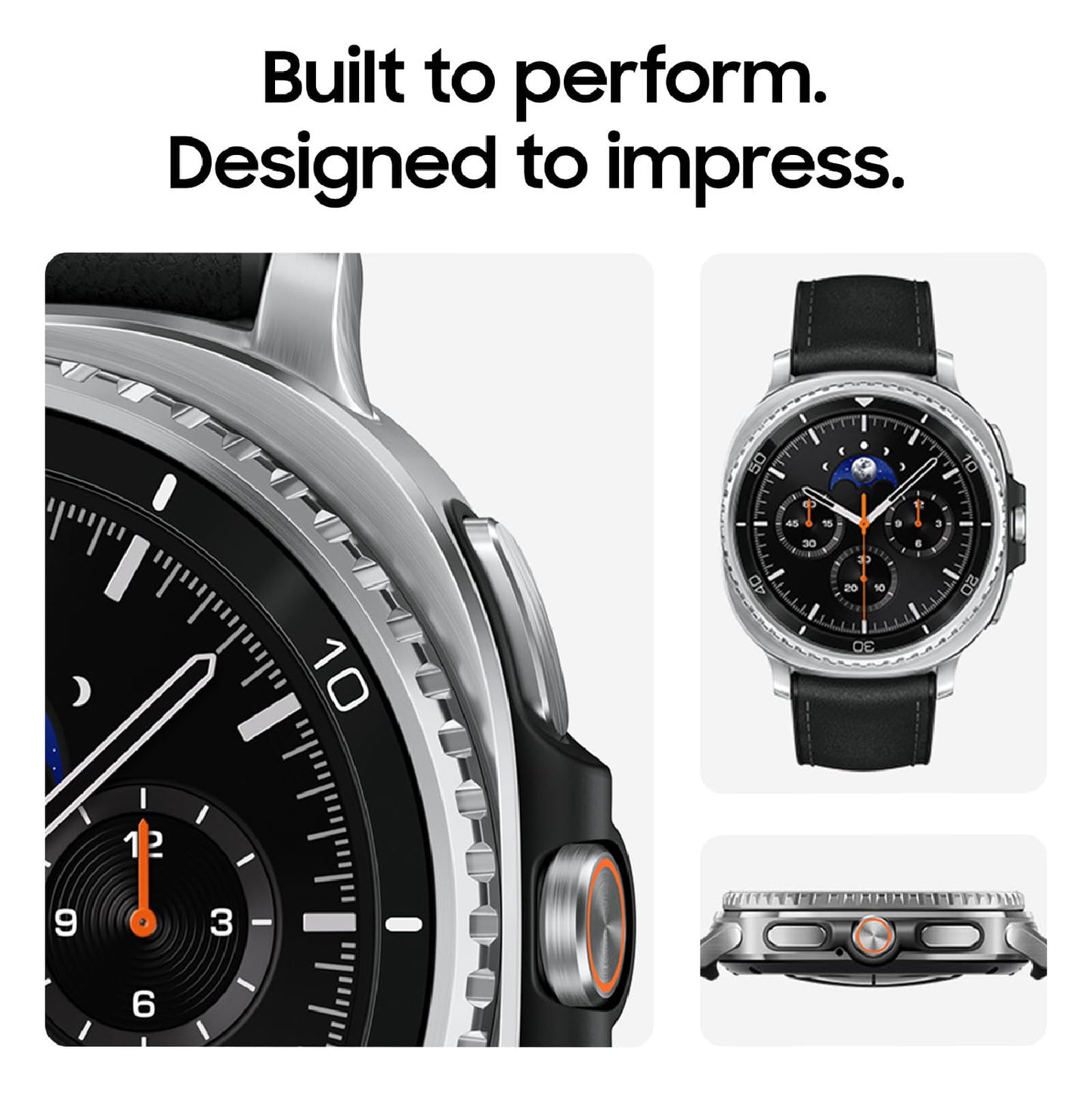 Samsung Galaxy Watch 8 Classic (2025) 46mm LTE Smartwatch, Cushion Design, Rotating Bezel, Quick Button, Sleep Coaching, Running Coach, Energy Score, White [US Version, 2 Yr Warranty]