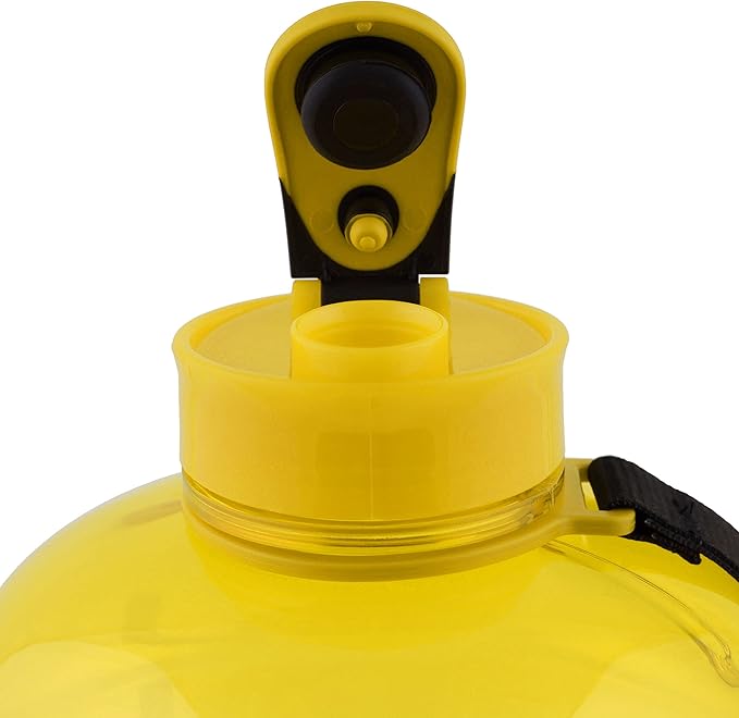 FOCO NFL Team Logo 2L Plastic Clear Large Sports Water Bottle