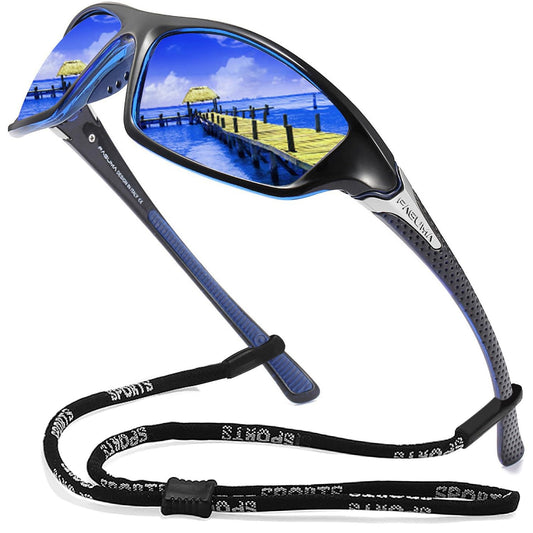 FAGUMA Sports Polarized Sunglasses For Men Cycling Driving Fishing 100% UV Protection