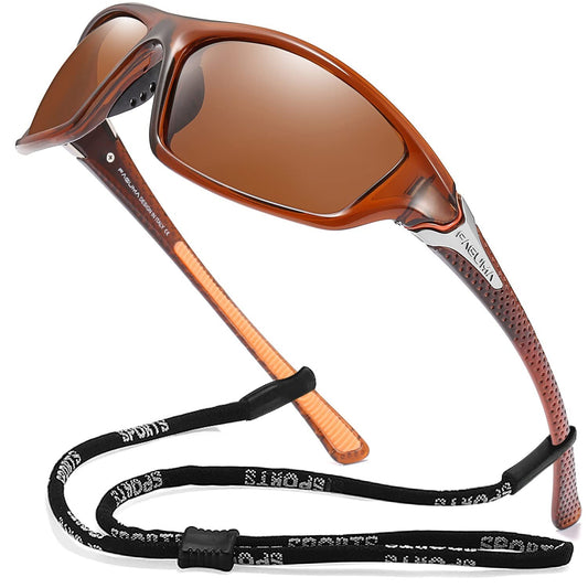 FAGUMA Sports Polarized Sunglasses For Men Cycling Driving Fishing 100% UV Protection