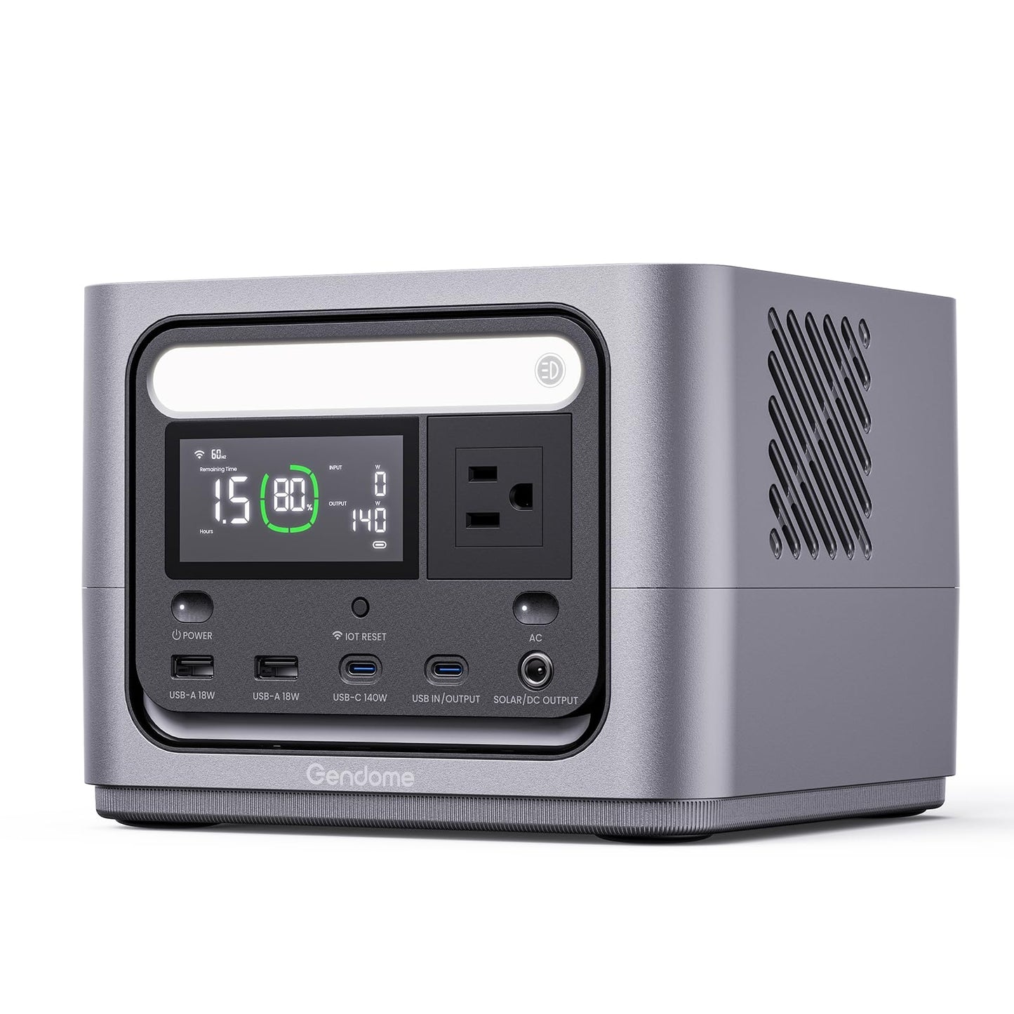 Go 300 Portable Power Station, 288Wh LiFePO4 Battery with 300W AC Outlet, Dual 140W USB-C Ports PD 3.1 Fast Charging, Solar Generator for Home Backup, Outdoor Camping, Travel, and Emergencies