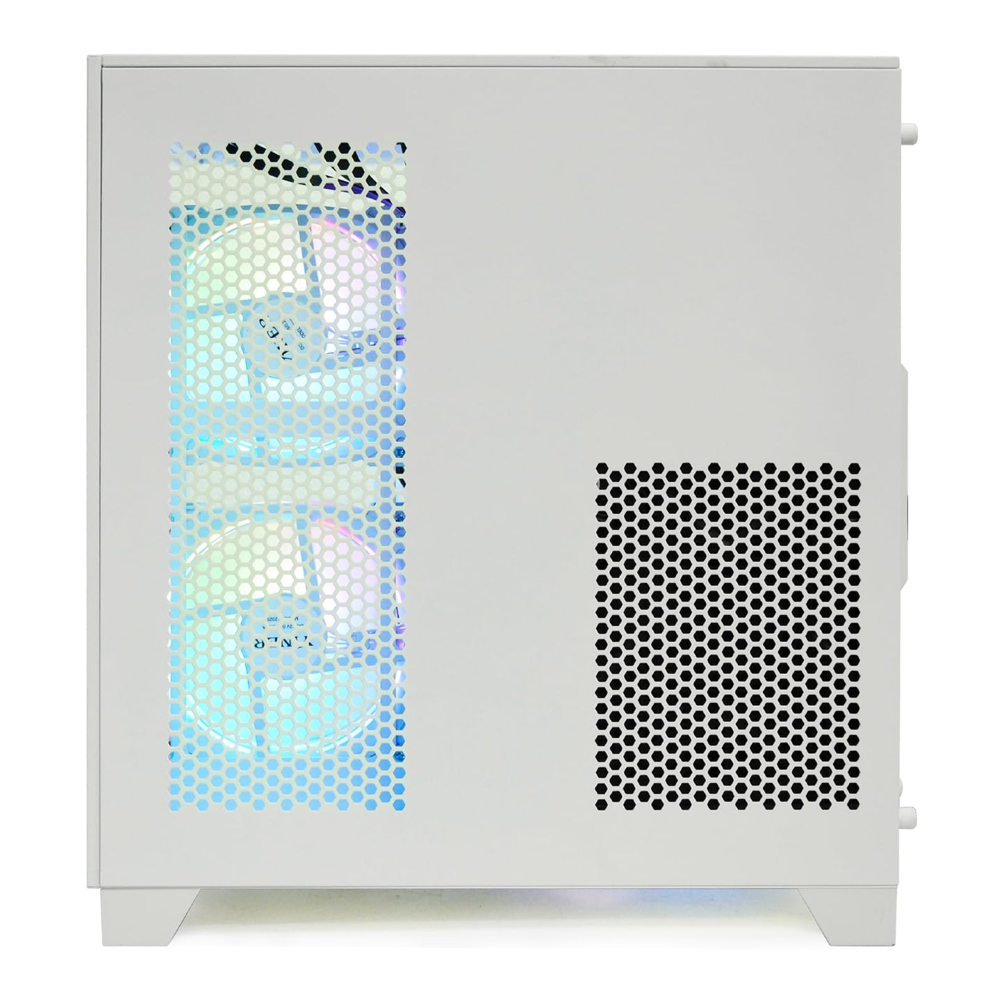 LXZ Gaming PC Desktop Core I5-12400F, GeForce RTX 4060 8G, 32G DDR4 RAM, 1TB NVME SSD, Prebuilt Tower Computer for Home and Office (White)