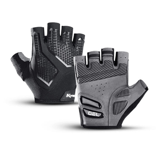 KynciLOR Cycling Gloves Bike Gloves for Men Women Breathable Half Finger Mountain Bike Gloves Shock-Absorbing Liquid Silica Gel Pad Anti-Slip Bicycle Gloves