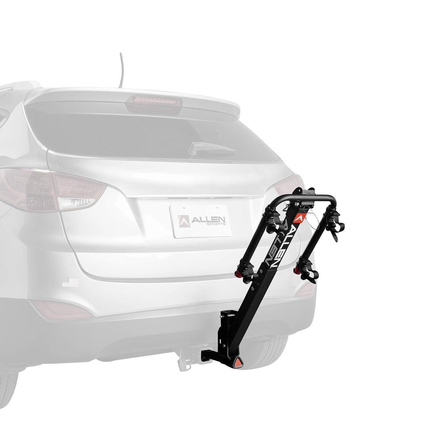 Allen Sports Deluxe Quick Install 2-Bike Hitch Rack, Model 1520RR, Black
