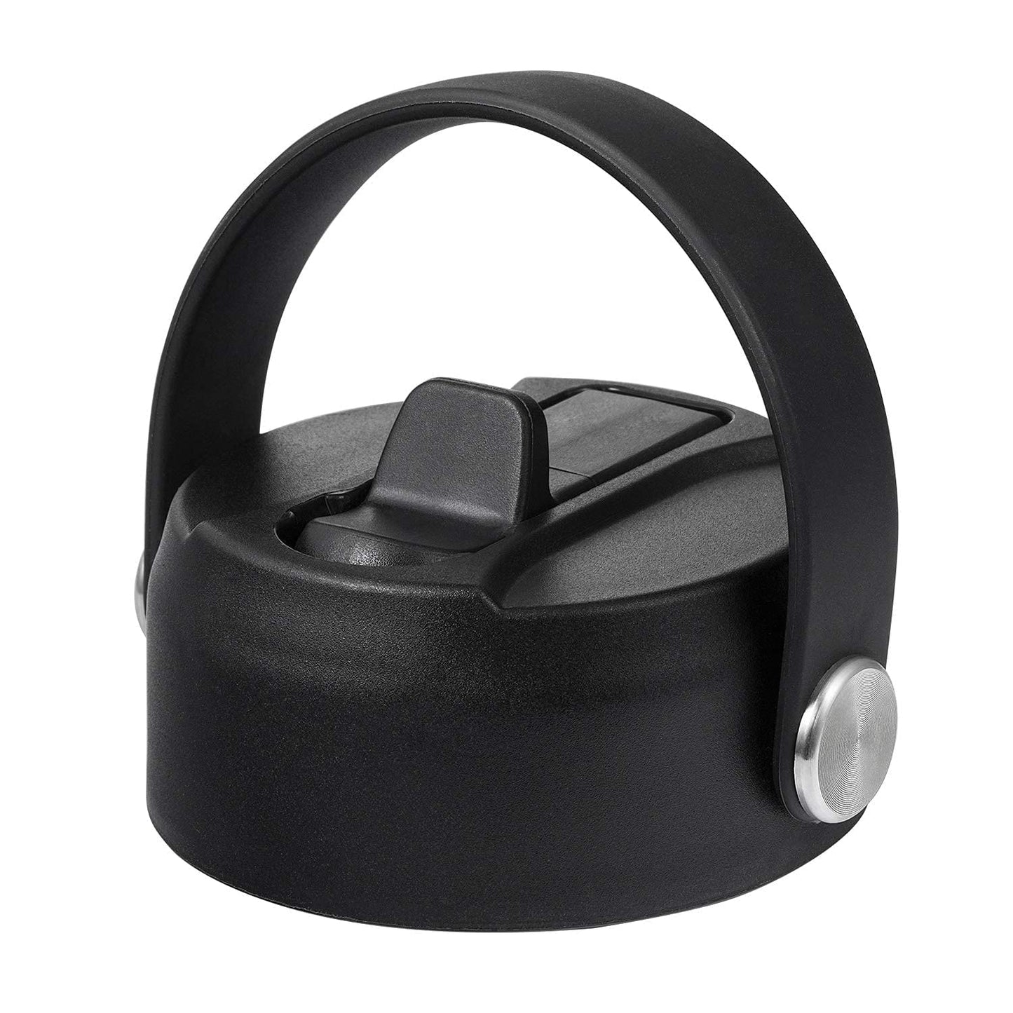 Straw Lid for Hydroflask 12 16 18 20 32 40 oz Wide Mouth,Replacement Straw Cap for Hydroflask,Top Sport Bottle Accessories, Black
