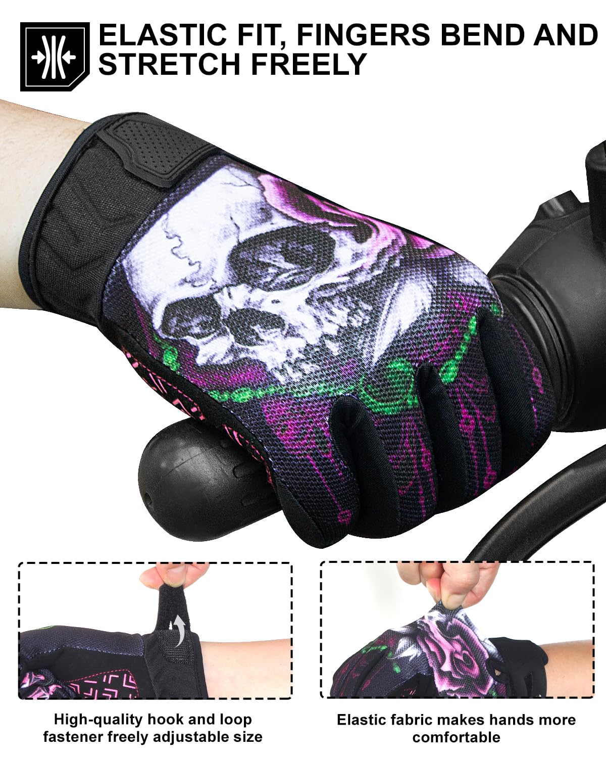 RIGWARL 10F°- 50F°Upgraded Winter Gloves Warm Waterproof, Thermal Cotton Cycling Gloves for Men Women with Touch Screen, Cold Weather Drving Gloves for Runing Camping Hiking Bike Walking Skiing Snow