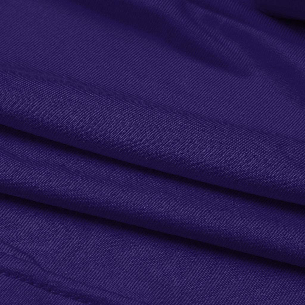 Aniywn Women's Leggings Skirt, Skirted Leggings, Active Skirt with Pockets, Tennis Pants Sports Fitness Culottes (Small, Purple)