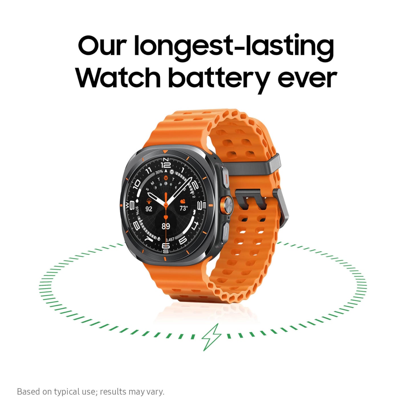 Samsung Galaxy Watch Ultra 47mm LTE Smartwatch + Gift Card, Titanium Casing, Advanced Sleep Coaching, Running Coach, Energy Score, GPS, 2025, Titanium Gray [US Version, 2Yr Warranty]