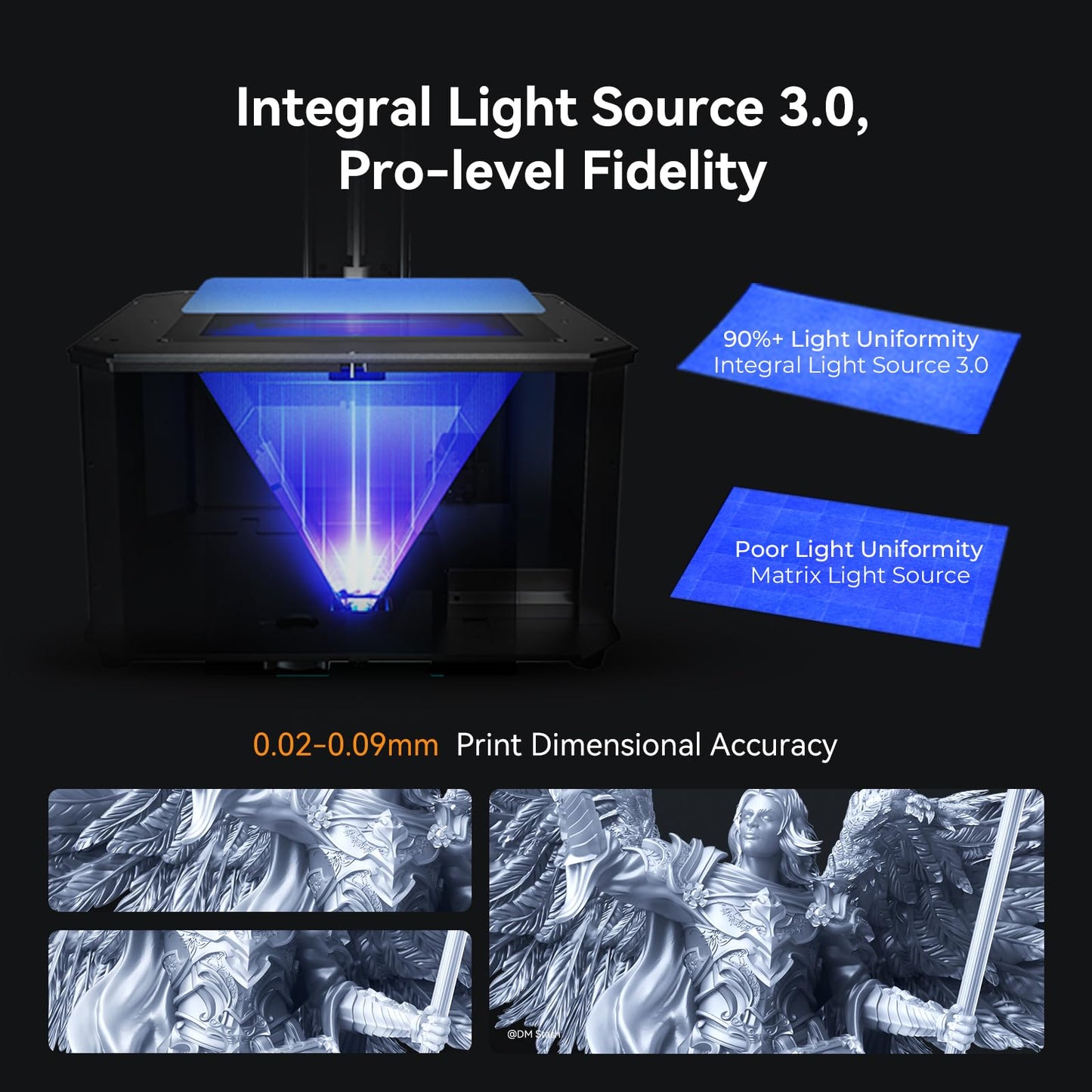 Creality Resin 3D Printer Halot Mage S 14K, with 10.1" HD LCD MSLA Mono, 4X High Speed Printing for 150mm/h Speed, UV Resin Photocuring Printer, Large Printing Size 8.78x4.96x9.06 inches