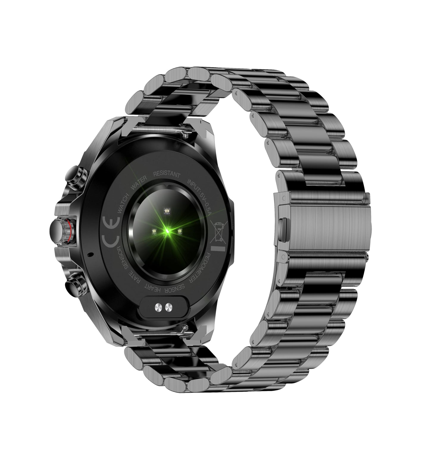 ALPHAGEAR Commander Smartwatch for iPhone & Android, Rugged Smart Watch (Answer/Make Call), Wellness Tracker with 1.43" AMOLED Screen, 10-14 Days Battery, 5 ATM (2xScreen Protector Included)