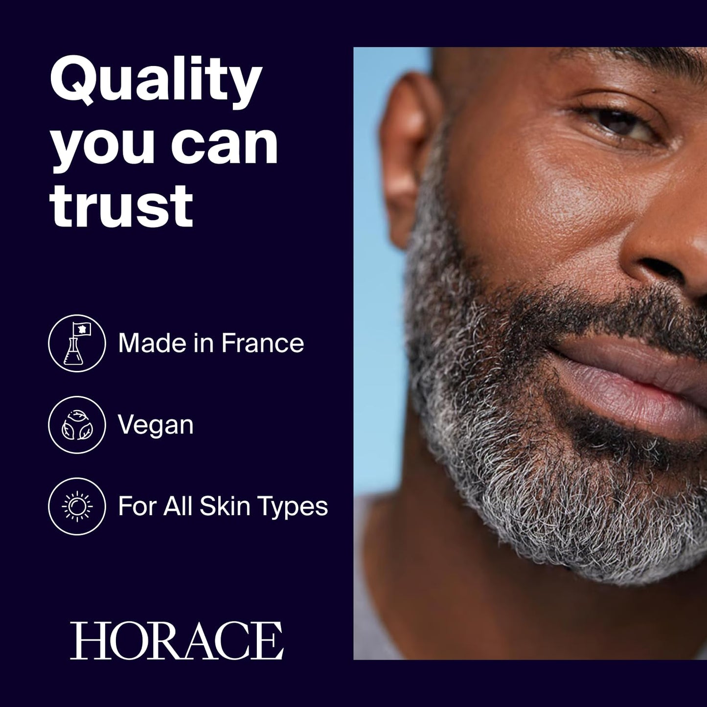 HORACE Lemon & Mint Beard Oil for Men - Conditioner with Argan Oil - Gentle Beard Care for All Skin Types - Citrus, Aromatic Scent, 1 fl.oz