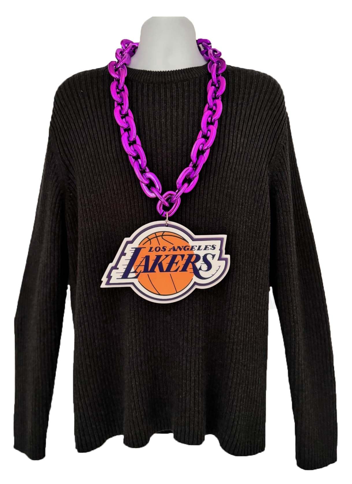 aminco Los Angeles Lakers Fan Chain, Purple