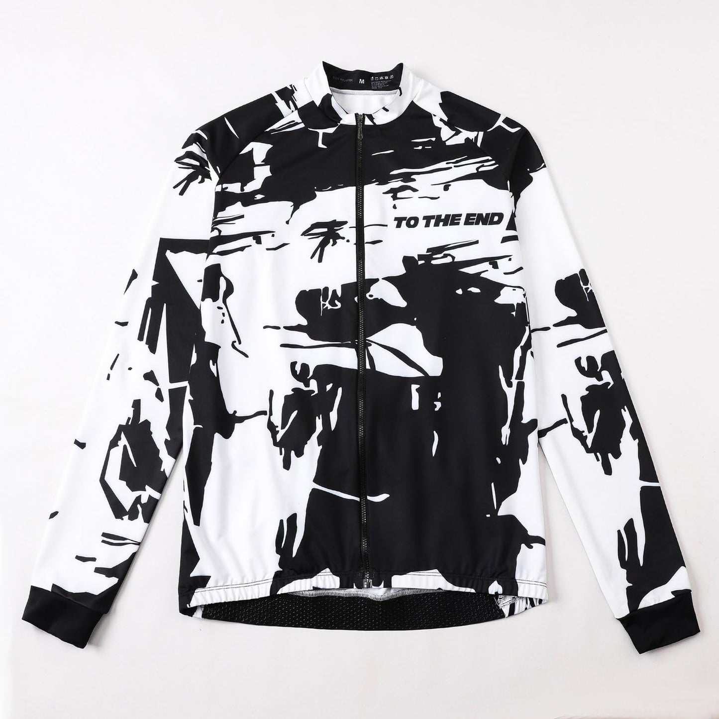 UGLY FROG Men's Cycling Jersey Winter Long Sleeves Warm Slim Fit Bike Bicycle MTB Shirts Thermal 3 Back Pockets L
