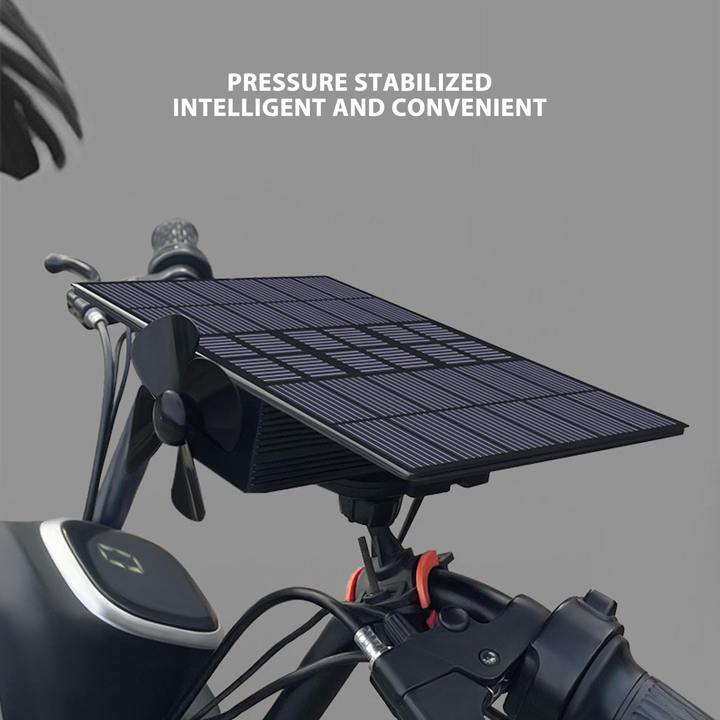Solar Wind Power Generator,Aluminum Alloy Electric Bike Range Extending Generator 12V to 125V Solar Generator Portable Solar Generator Outdoor Generators for Electric Bike Emergency