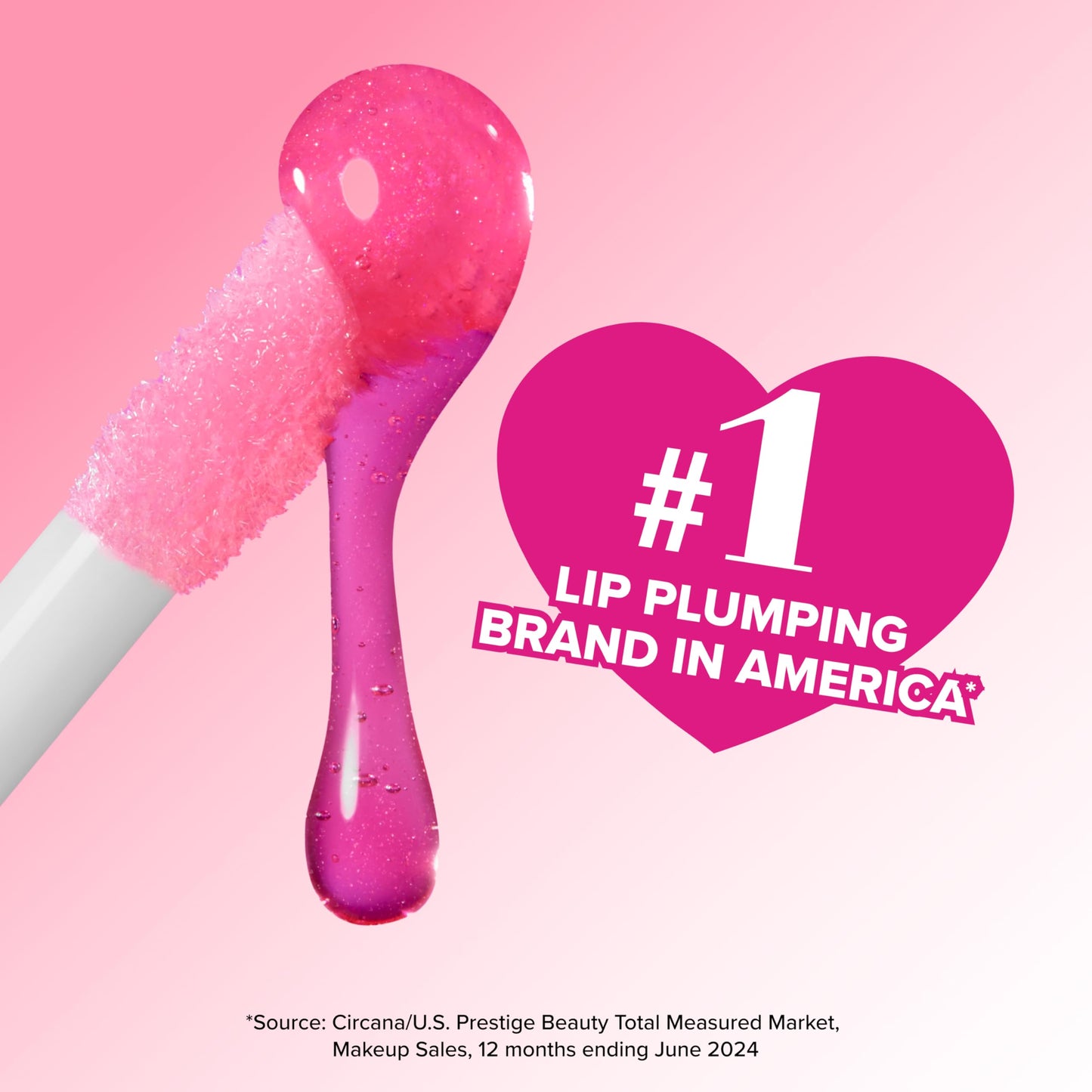 Too Faced Lip Injection Maximum Plump Extra Strength Lip Plumper Gloss | Hydrating + Plumping, 0.14 Fl Oz, Blueberry Buzz