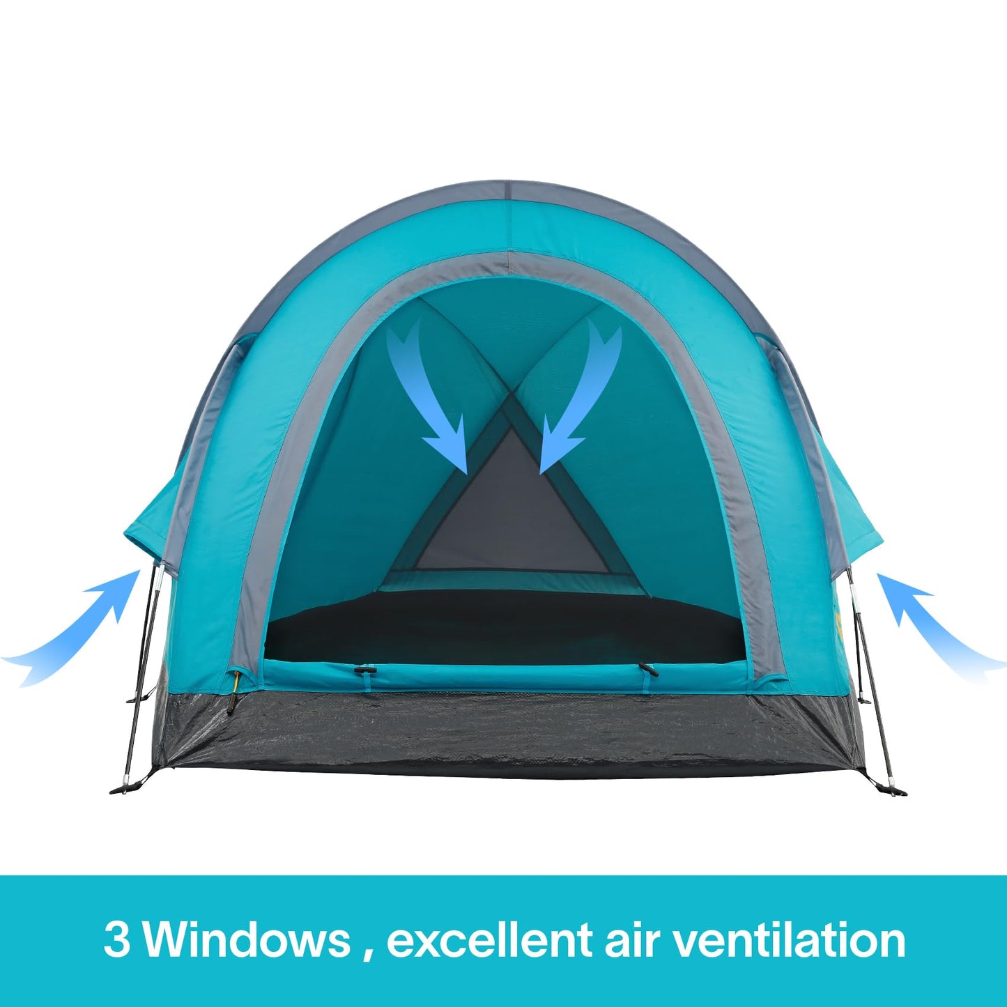 Alvantor Camping Tent 2 Person Backpacking Tent Ultralight Portable Double Layers Waterproof Outdoor Camping Hiking Easy Setup