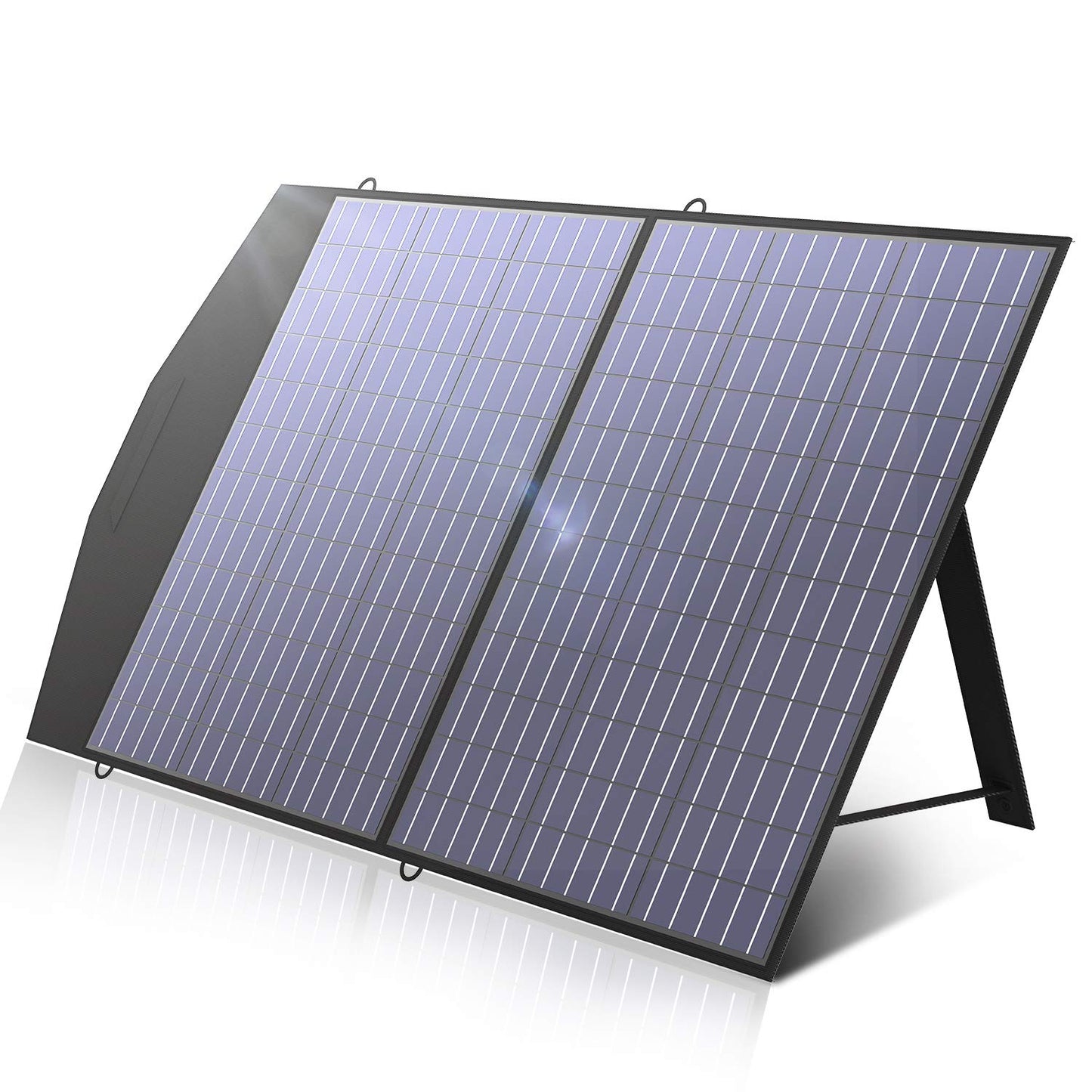 ALLPOWERS SP027 Foldable Solar Panel 100W, IP66 Portable Solar Panel kit with 18V Output, 22% Efficiency Module for Outdoor Camping, Portable Power Station, Laptops, Motorhome, RV