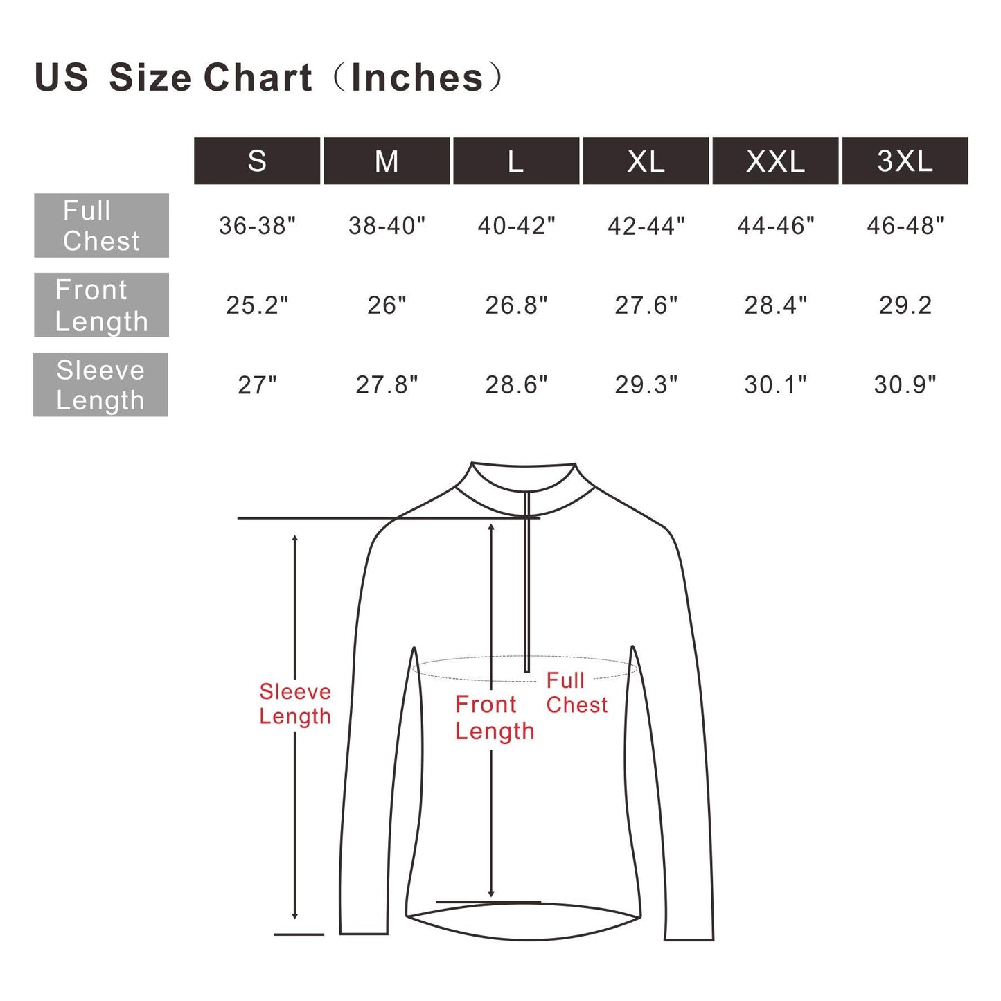 bpbtti Men's Solid Color Cycling Jersey Long Sleeve Bike Biking Shirts with Half Front Zipper (Medium Chest 37-39",09Magenta)