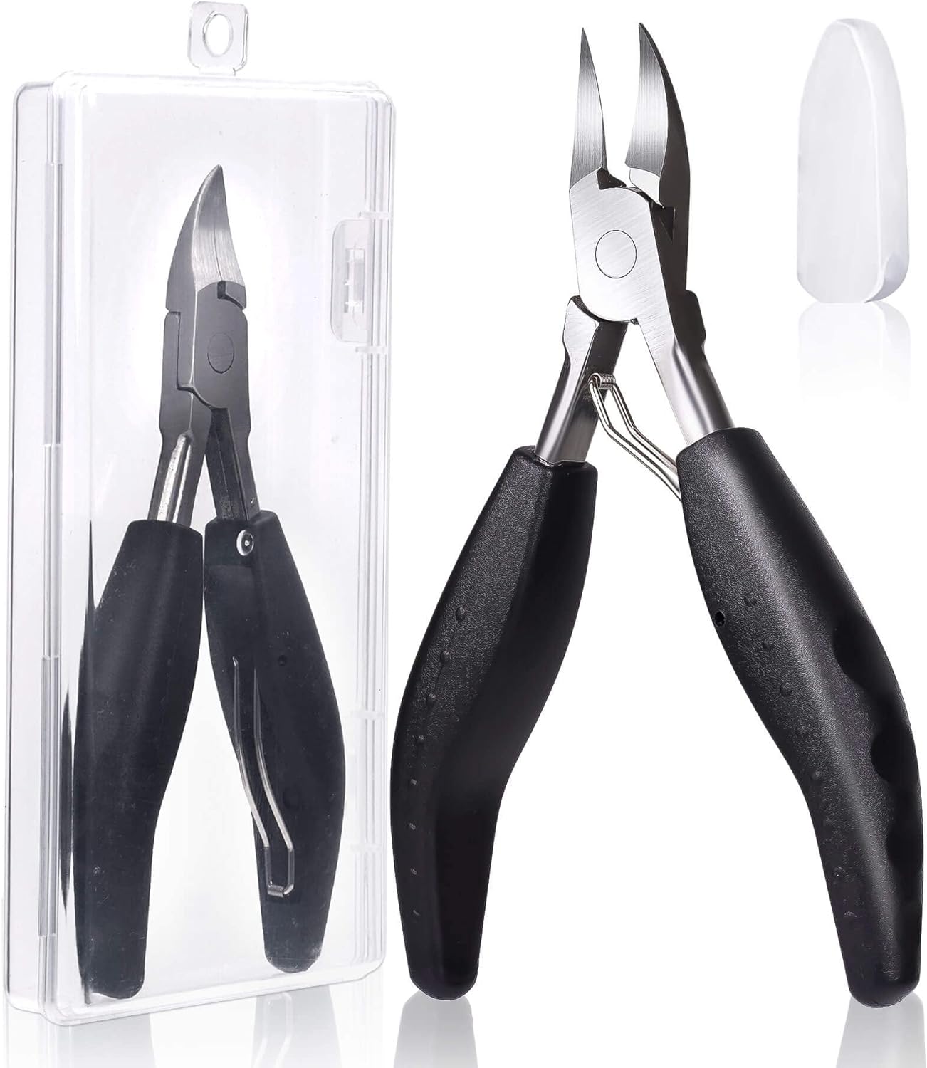 Heavy Duty Ingrown Toenail Clippers, Professional Toenails Trimmer, Podiatrist Toe Nail Clippers for Thick Nail & Ingrown Toenails, Sharp Curved Blade, Pedicure Tools.