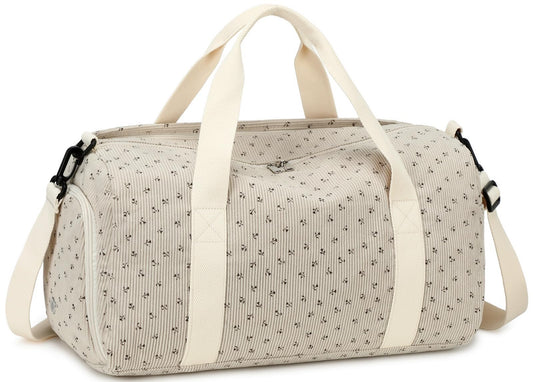 BLUBOON Duffle Bag Girls Kids Cute Gym Bag with Shoes Compartment & Wet Separation Waterproof Sports Overnight Travel Bag