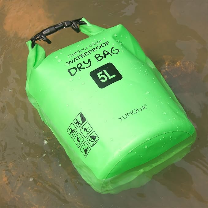 Waterproof Dry Bag Backpack 5L/10L/20L/30L/40L, Roll Top Floating Waterproof Storage Bags for Kayaking, Boating, Swimming, Hiking, Camping and Fishing
