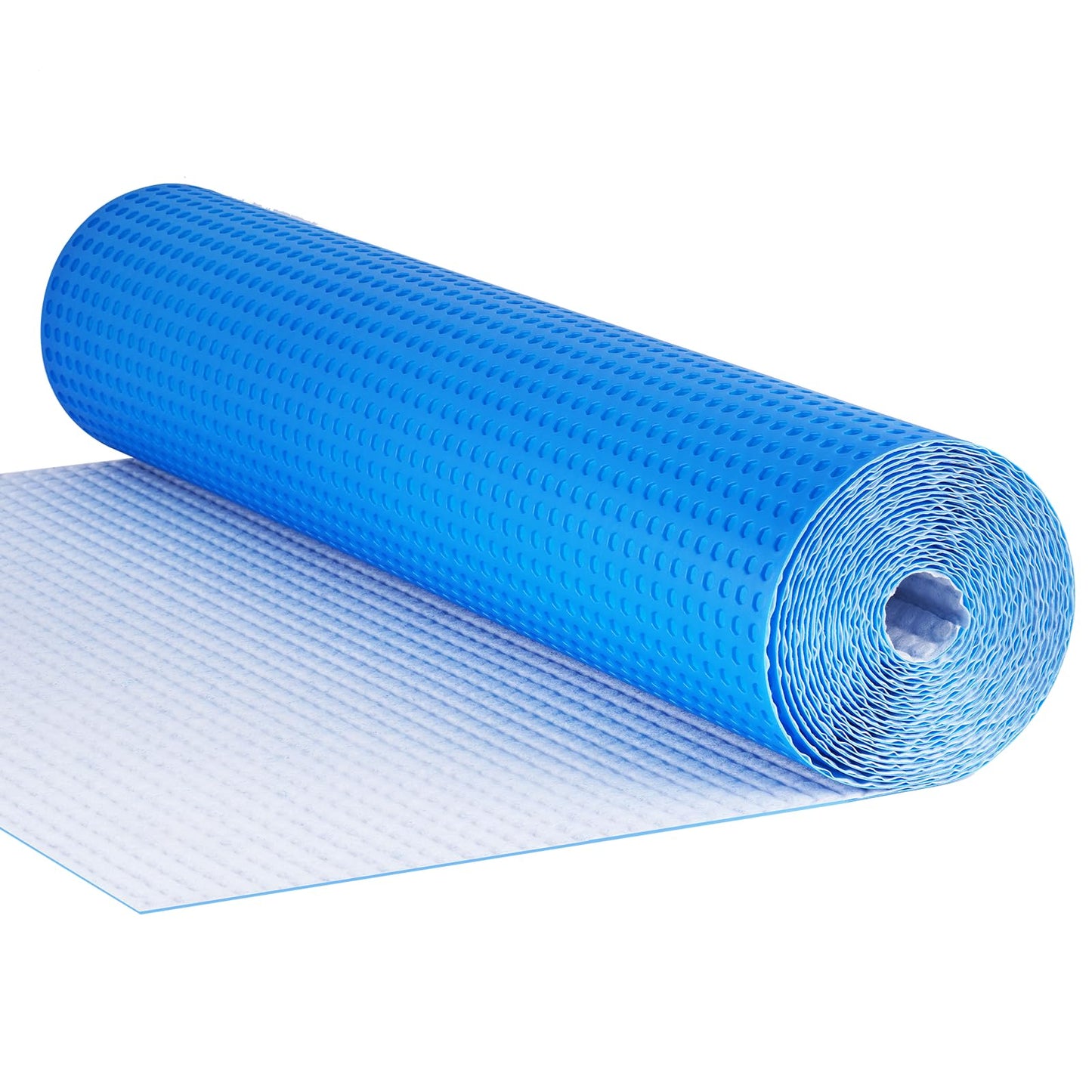 Uncoupling Membrane for Tile, 1/8''(3mm) Waterproof Flooring Underlayment – 108 Sq.Ft Crack Prevention Mat for Bathroom, Shower, Kitchen, Basement