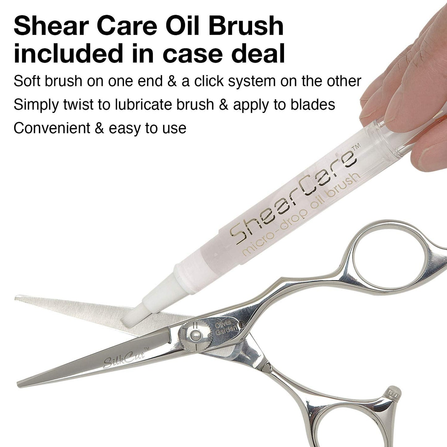 Olivia Garden Dragon Shears Kit - Includes Professional Hair Cutting 6.25" Shear, 6" Thinner, Case, and Accessories - Razor Sharp Scissors - DR-625, DR-T628