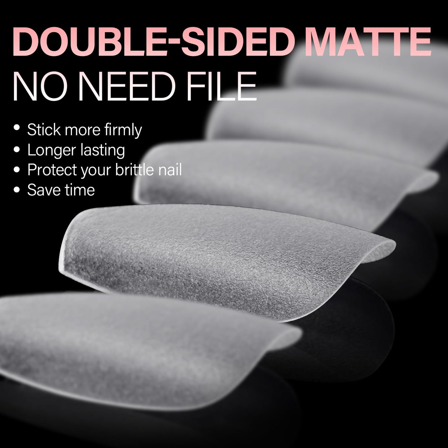 AILLSA Short Coffin Nail Tips 15 Sizes Matte Gel Nail Tips No Filed Soft Short Coffin Press on Nails Clear Full Cover Gelly Tips Fake Nails Extension Tips 240PCS with Storage Box