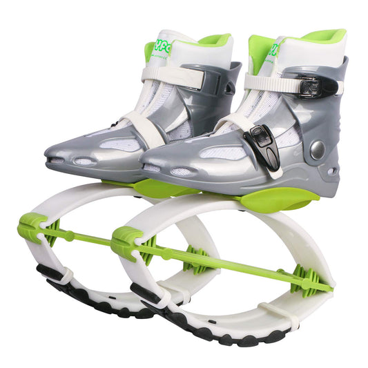 Joyfay Jumps Shoes for Fitness and Workout - Comfortable and Stylish Design - Premium Durable Materials - Unisex Design (X-Large, White/Green)