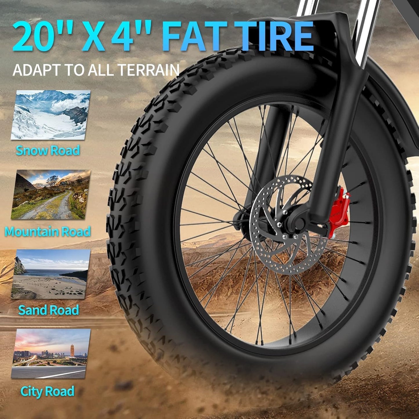 Ridstar Electric Bike for Adults, 1000/2000W, 25/30/37MPH,48V-52V, 20AH,40AH Battery, Max 50-180 Miles Electric Motorcycle, 20" Fat Tire Dirt Bike, Shamano 7-Speed E-Bike
