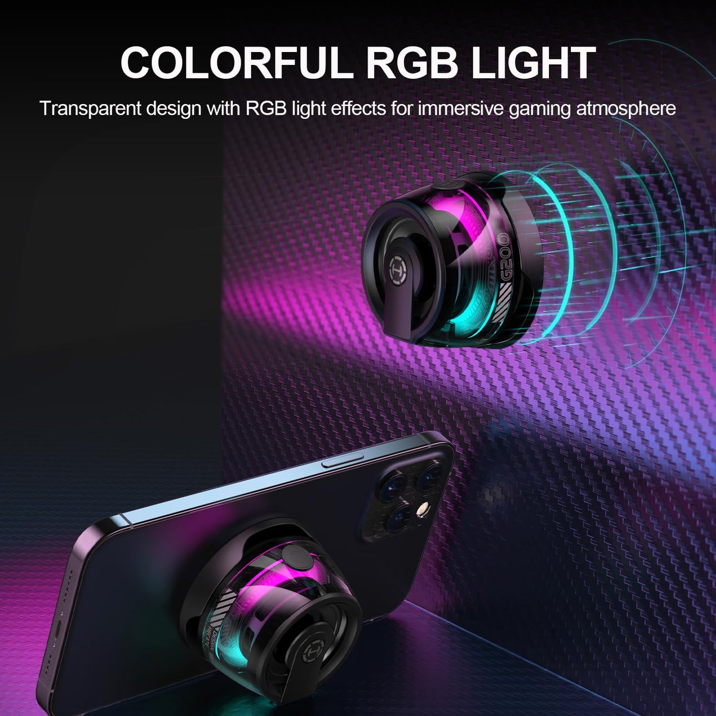 Edifier G200 Magnetic Bluetooth Speaker - Gift Ideas - Multifunctional Cell Phone Stand Wireless Speaker with Strong Magnet for iPhone/Android/Fridge/Workbench/Pole/Car/Bike/Golf Cart & Anything Metal