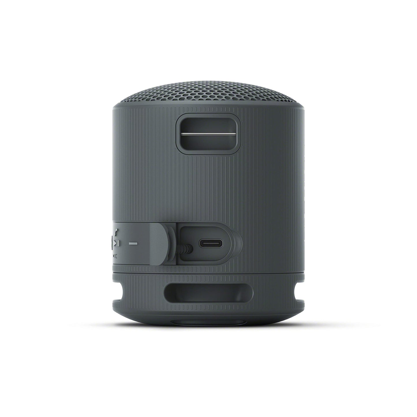 Sony SRS-XB100 Wireless Bluetooth Portable Lightweight Super-Compact Travel Speaker, Durable IP67 Waterproof & Dustproof Shower Speaker, 16 Hour Battery, Versatile Strap, & Hands-free Calling, Black