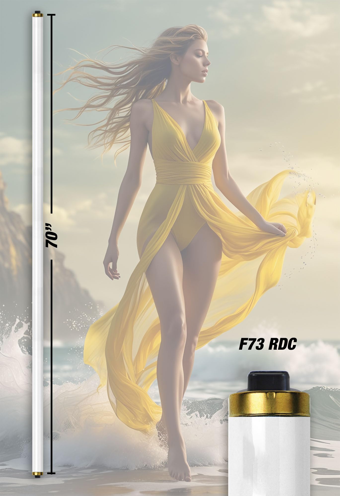 Wolff System GoldenBronze II F73T12 HO 100W RDC Tanning Bulbs - Intense Bronze (24)