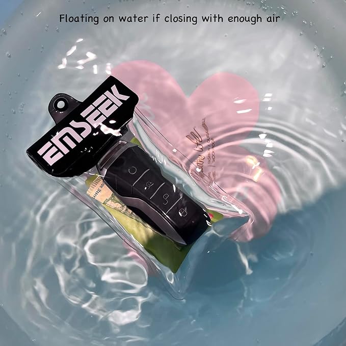 Waterproof Car Key Fob Case Swim Dry Key Shell Bag Surf Wallet Waterproof Holder Pouch for Key ID Credit Card