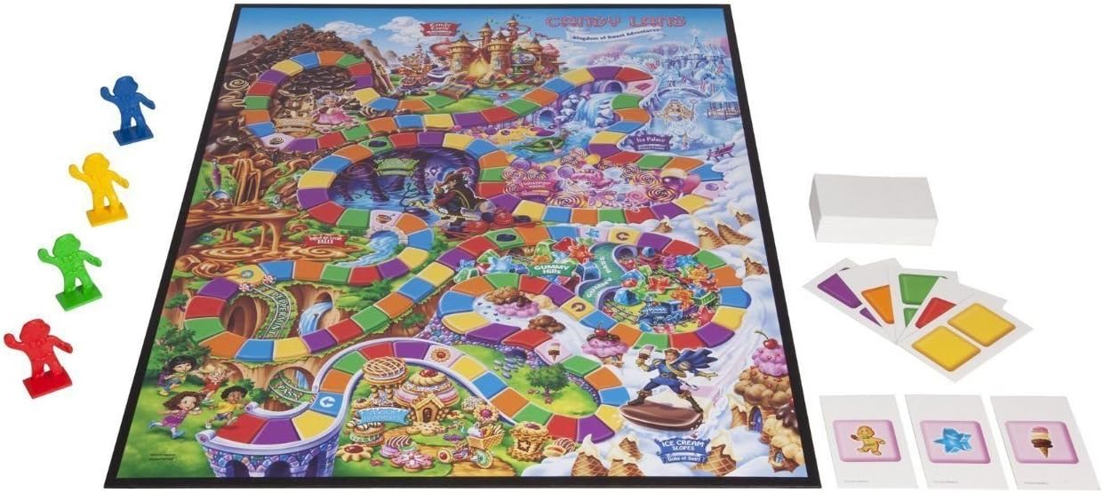 Hasbro Gaming Candy Land Kingdom of Sweet Adventures Board Game for Kids, Ages 3 & Up (Amazon Exclusive)