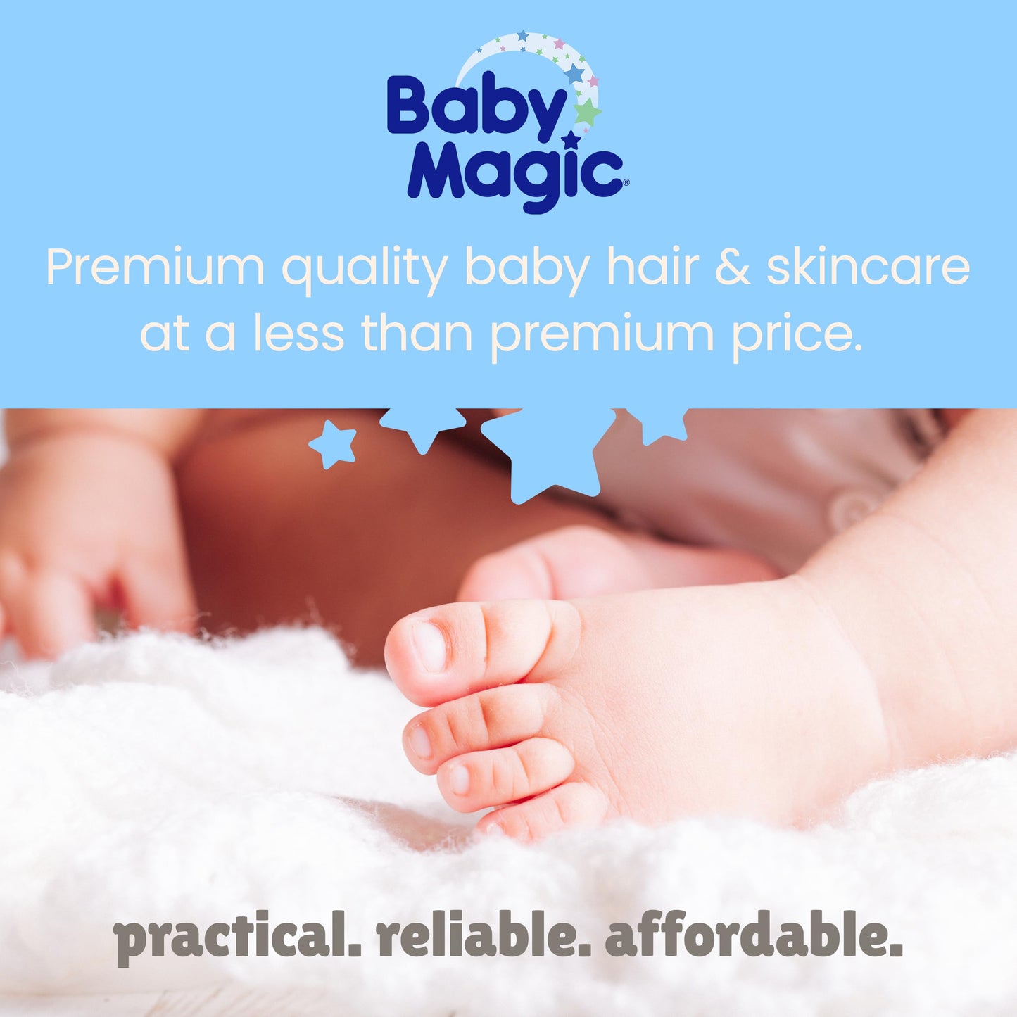 Baby Magic Creamy Whipped Butter | Helps Keep Skin Feeling Healthy and Baby Soft | Hypoallergenic | 8.4 fl oz.