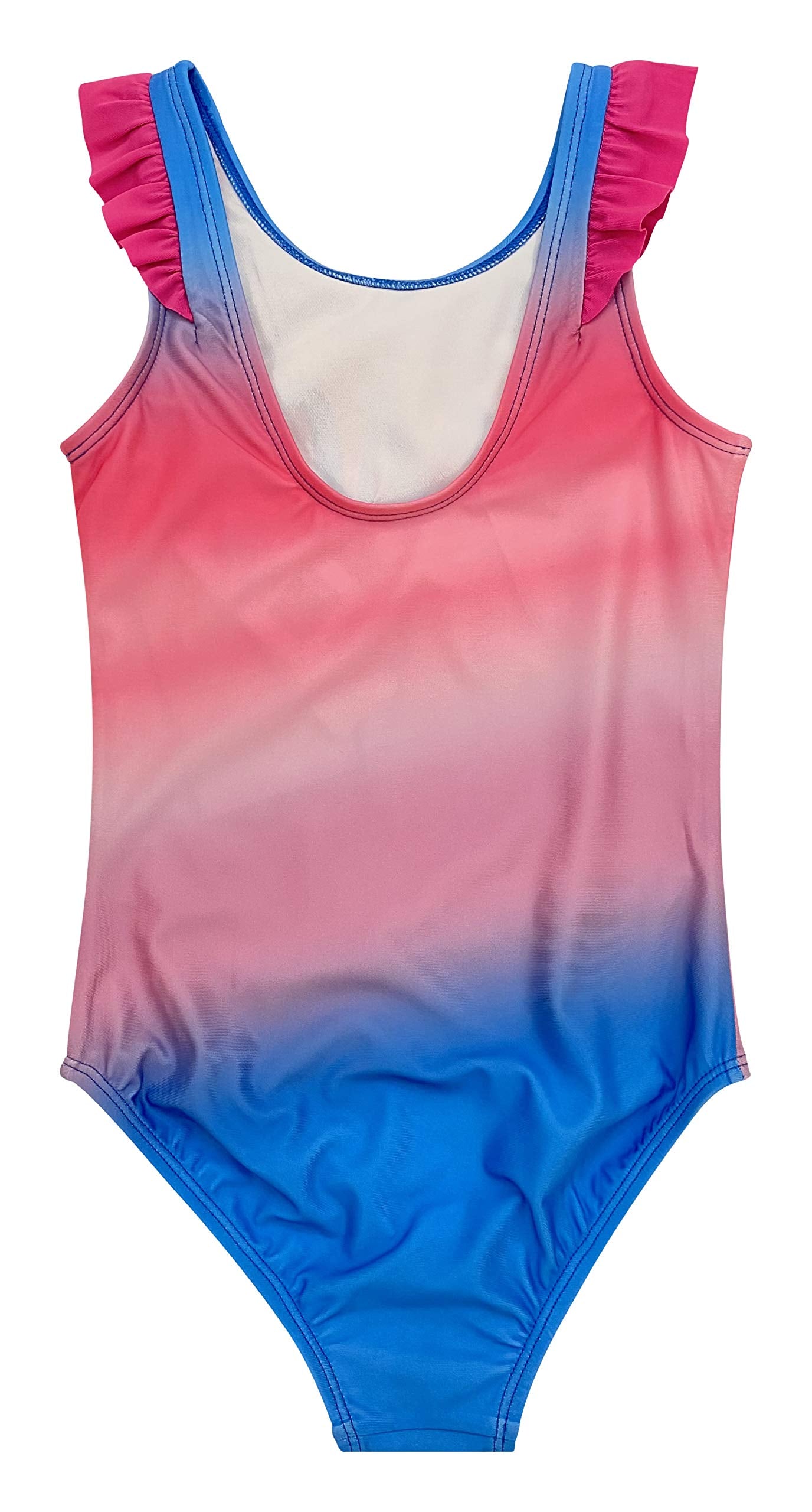 JoJo Siwa Little Girls One-Piece Bathing Suit Pink/Blue 6X