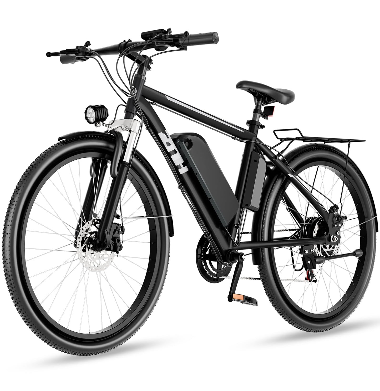 ZNH Electric Mountain Bikes for Adult 750W Peak Motor Mountain Biking Ebike with 48V 624Wh Battery 26" Step Over Commuter Off-Road E Bike 20Mph Electric Bicycle Up to 80 Miles,21 Speed,Suspension Fork
