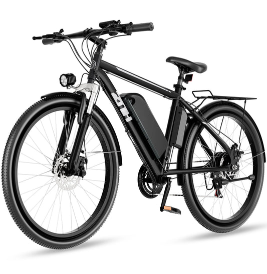ZNH Electric Mountain Bikes for Adult 750W Peak Motor Mountain Biking Ebike with 48V 624Wh Battery 26" Step Over Commuter Off-Road E Bike 20Mph Electric Bicycle Up to 80 Miles,21 Speed,Suspension Fork
