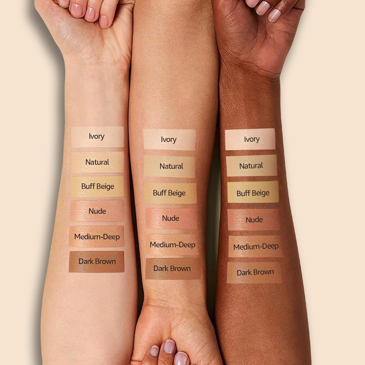 Air Cushion CC Cream Mushroom Head Foundation - Moisturizing BB Creams Foundation, Long-Lasting Waterproof New Mushroom Head Air Cushion CC Cream Concealer for Even Skin Tone (Nude, 1 PCS)