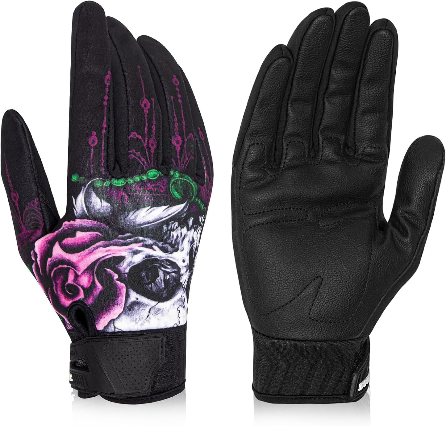 RIGWARL 10F°- 50F°Upgraded Winter Gloves Warm Waterproof, Thermal Cotton Cycling Gloves for Men Women with Touch Screen, Cold Weather Drving Gloves for Runing Camping Hiking Bike Walking Skiing Snow