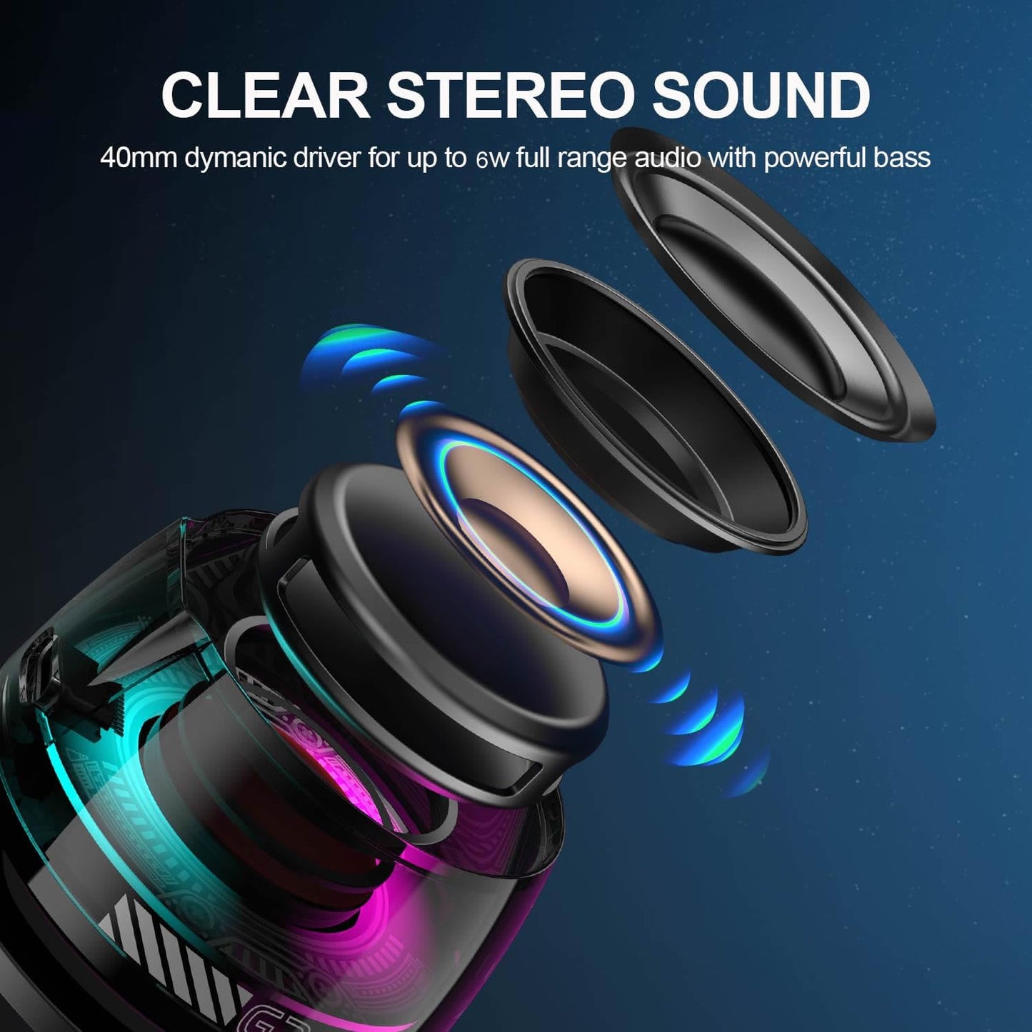 Edifier G200 Magnetic Bluetooth Speaker - Gift Ideas - Multifunctional Cell Phone Stand Wireless Speaker with Strong Magnet for iPhone/Android/Fridge/Workbench/Pole/Car/Bike/Golf Cart & Anything Metal