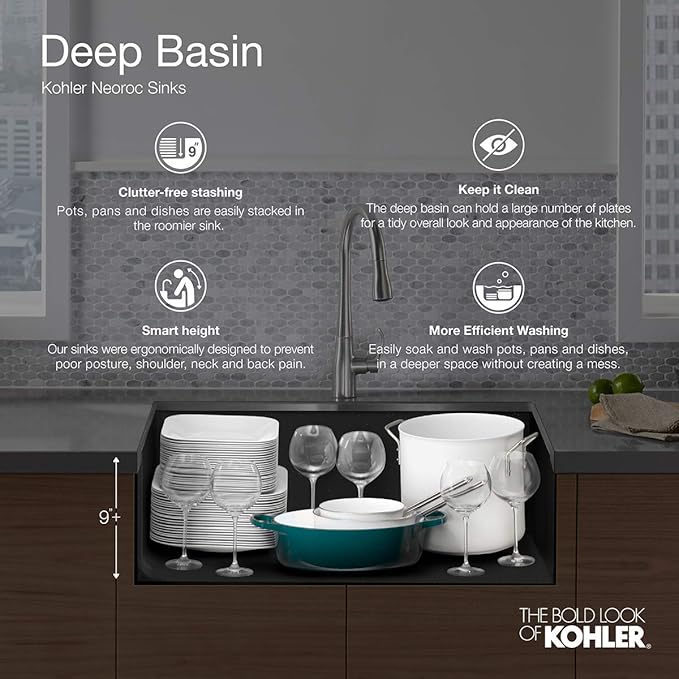 Cairn Undermount Single-bowl Farmhouse Kitchen Sink