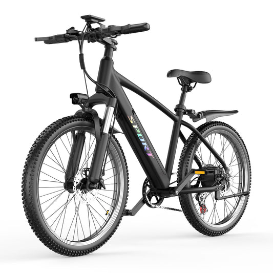 Pikabike Electric Bike for Adults, 1500W Peak Motor Ebike, Max 65Miles 28MPH, 26" Electric Mountain Bike, 480Wh Removable Battery EBike, 7-Speed & Front Suspension, Electric Bicycle for Commute