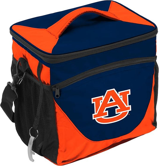 Logo Brands NCAA Unisex Adult 24-Can Cooler with Bottle Opener and Front Dry Storage Pocket, One Size, Multicolor